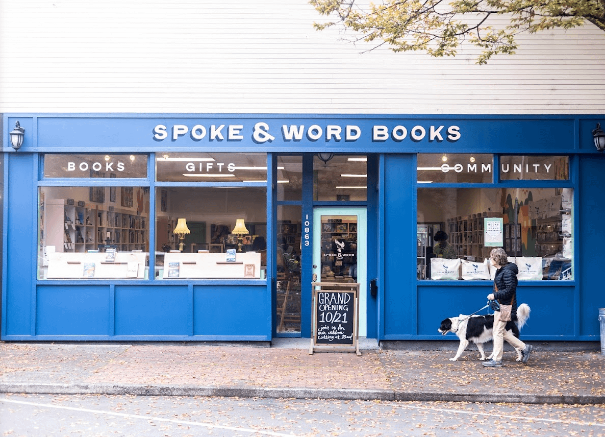 Spoke & Word Books is on of the indie bookstores in Oregon